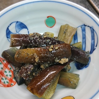 茄子のごま和え